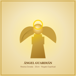 angel guardian resina