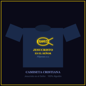 camiseta jesucristo senor