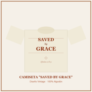 camiseta saved by grace