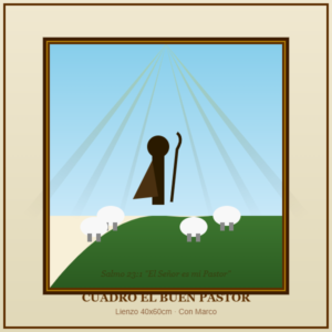 cuadro el buen pastor