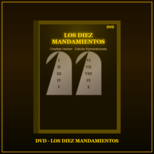 dvd los diez mandamientos