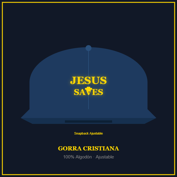 gorra jesus saves gorra jesus saves