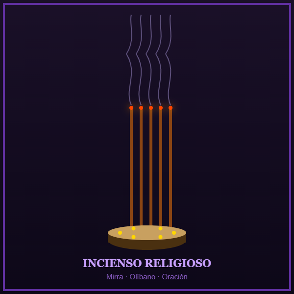 incienso religioso incienso religioso