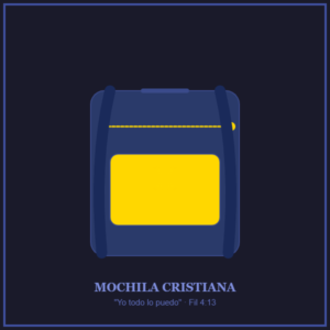 mochila cristiana