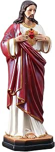 figura de jesucristo en resina estatua religiosa