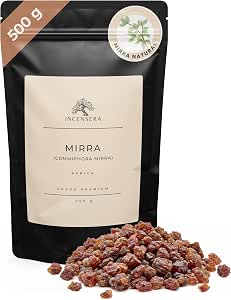 incienso religioso premium – mezcla de mirra y olíbano 100g
